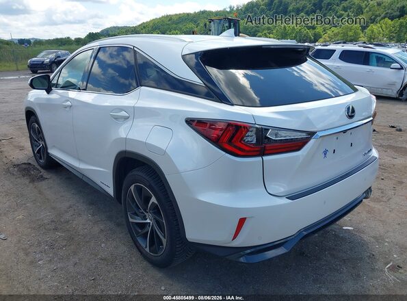 2T2BGMCA0HC019340 2017 LEXUS RX 450H White Հետևի ձախ
