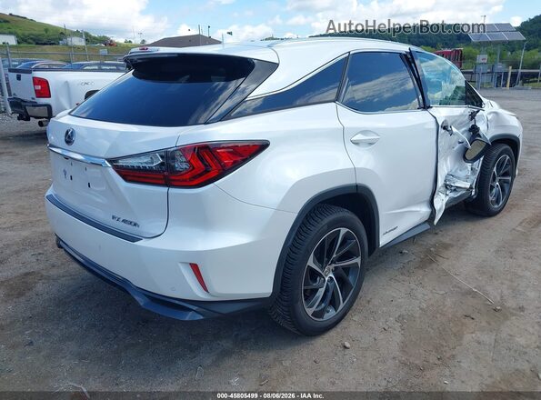 2T2BGMCA0HC019340 2017 LEXUS RX 450H White Հետևի աջ