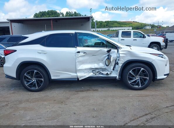 2T2BGMCA0HC019340 2017 LEXUS RX 450H White Սալոնի հետևի տեսք