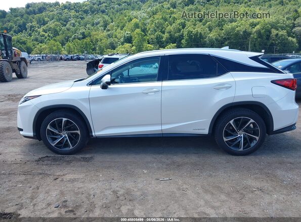 2T2BGMCA0HC019340 2017 LEXUS RX 450H White Սալոնի 360 աստիճան տեսք
