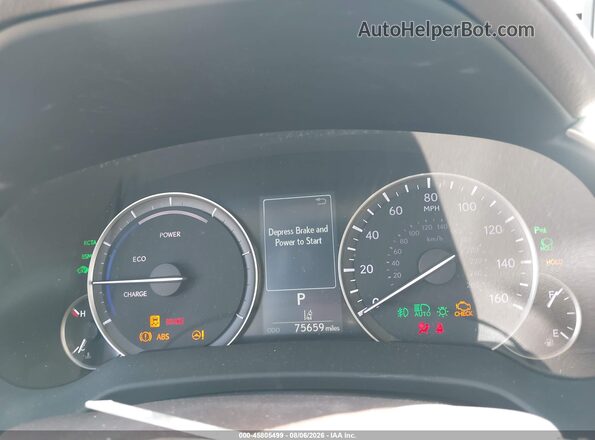 2T2BGMCA0HC019340 2017 LEXUS RX 450H White Հետևի նստատեղերի տեսք