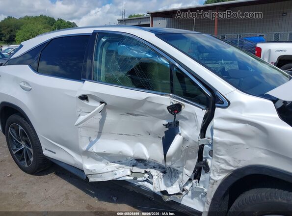 2T2BGMCA0HC019340 2017 LEXUS RX 450H White Դիմացի տեսք