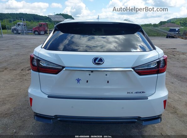2T2BGMCA0HC019340 2017 LEXUS RX 450H White 