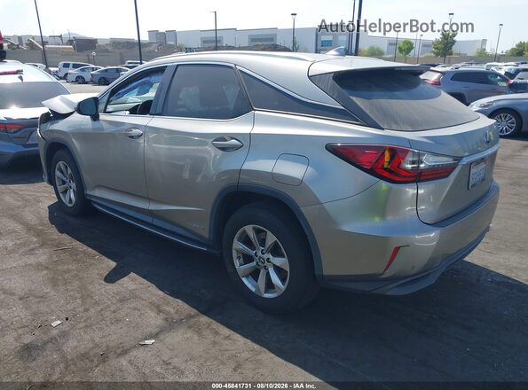 2T2BGMCA0KC032502 2019 LEXUS RX 450H Champagne Հետևի ձախ