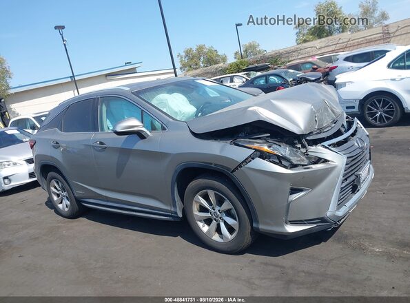 2T2BGMCA0KC032502 2019 LEXUS RX 450H Champagne Սալոնի 360 աստիճան տեսք