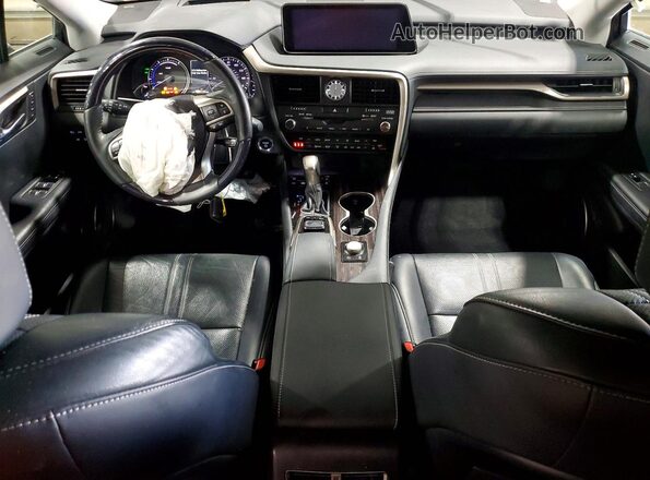 2T2BGMCA0KC033181 2019 LEXUS RX Gray წინა პანელის ხედი