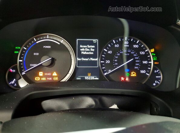 2T2BGMCA0KC033181 2019 LEXUS RX Gray ხელსაწყოთა პანელის ხედი