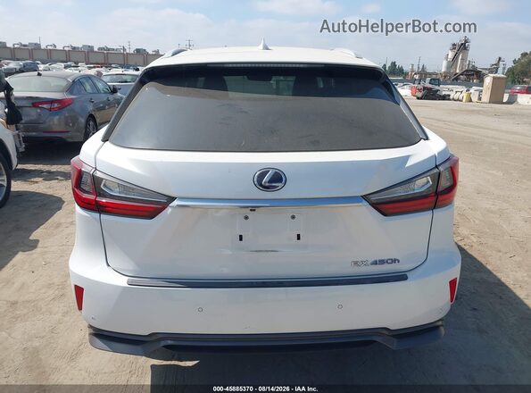 2T2BGMCA1GC005865 2016 LEXUS RX 450H White 