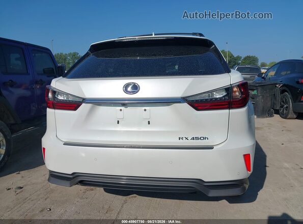 2T2BGMCA1GC008121 2016 LEXUS RX 450H White 