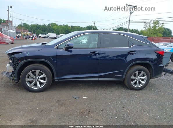 2T2BGMCA1JC025637 2018 LEXUS RX 450H Dark Blue 