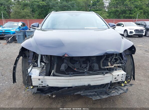 2T2BGMCA1JC025637 2018 LEXUS RX 450H Dark Blue Vista interior trasera