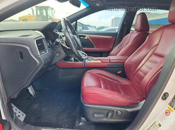 2T2BGMCA2HC014222 2017 LEXUS RX White წინა სალონის ხედი