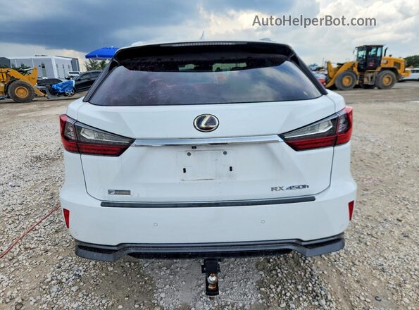 2T2BGMCA2HC014222 2017 LEXUS RX White უკანა ხედი