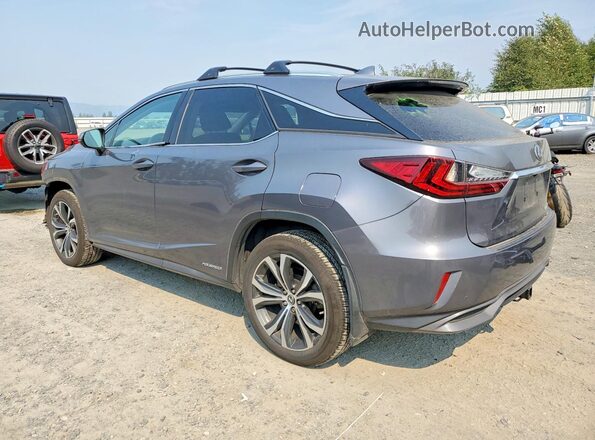 2T2BGMCA2JC028336 2018 LEXUS RX Серый Задняя левая четверть