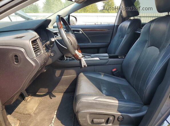 2T2BGMCA2JC028336 2018 LEXUS RX Серый Вид салона спереди