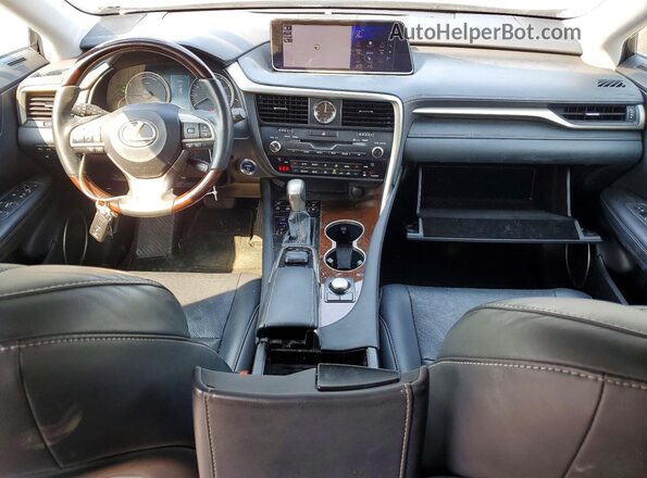 2T2BGMCA2JC028336 2018 LEXUS RX Серый Вид панели приборов