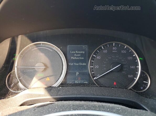 2T2BGMCA2JC028336 2018 LEXUS RX Серый Вид щитка приборов