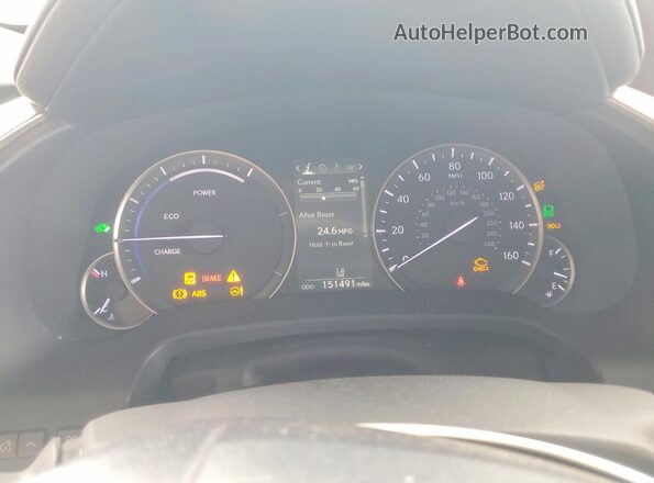2T2BGMCA2KC032940 2019 LEXUS RX Gray Widok zestawu wskaźników