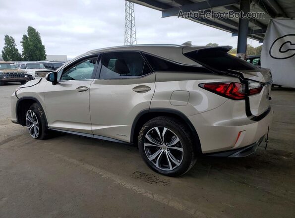 2T2BGMCA3HC012107 2017 LEXUS RX Золотой Задняя левая четверть