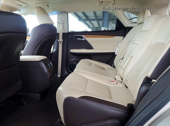 2T2BGMCA3HC012107 2017 LEXUS RX Золотой Вид задних сидений