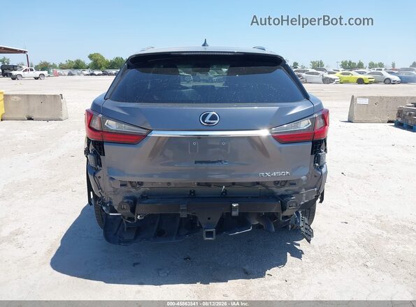 2T2BGMCA3KC042666 2019 LEXUS RX 450H Gray Vista frontal