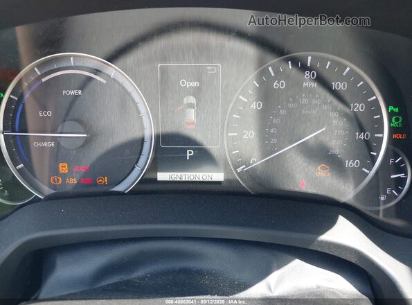 2T2BGMCA3KC042666 2019 LEXUS RX 450H Gray Vista de los asientos traseros