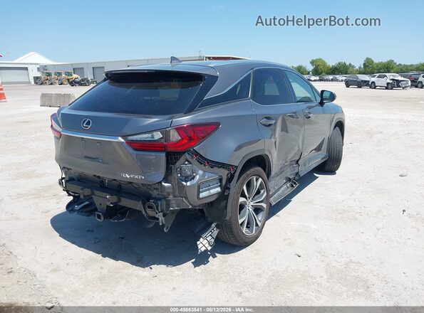 2T2BGMCA3KC042666 2019 LEXUS RX 450H Gray Trasero derecho