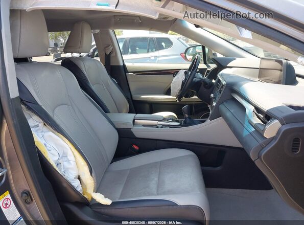 2T2BGMCA5GC006002 2016 LEXUS RX 450H Gray Front interior view