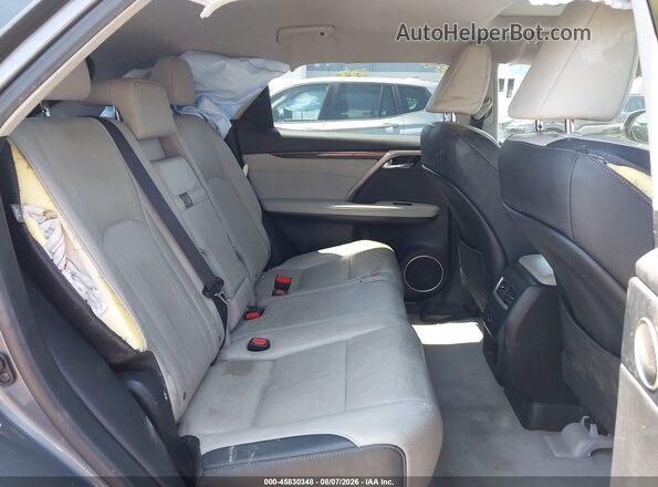 2T2BGMCA5GC006002 2016 LEXUS RX 450H Gray VIN sticker view