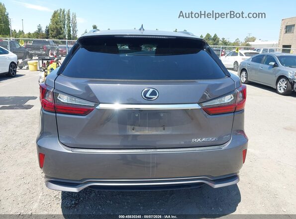 2T2BGMCA5GC006002 2016 LEXUS RX 450H Gray 