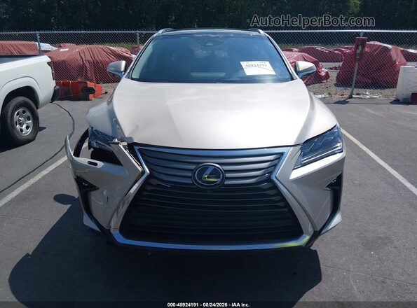 2T2BGMCA6HC014501 2017 LEXUS RX 450H Beige Widok zestawu wskaźników
