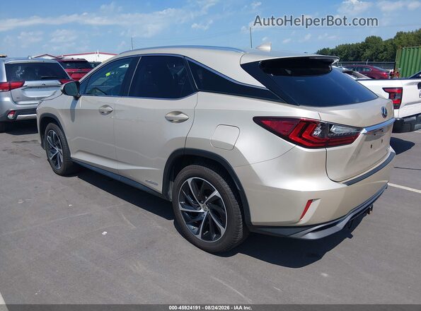 2T2BGMCA6HC014501 2017 LEXUS RX 450H Beige Tył lewy