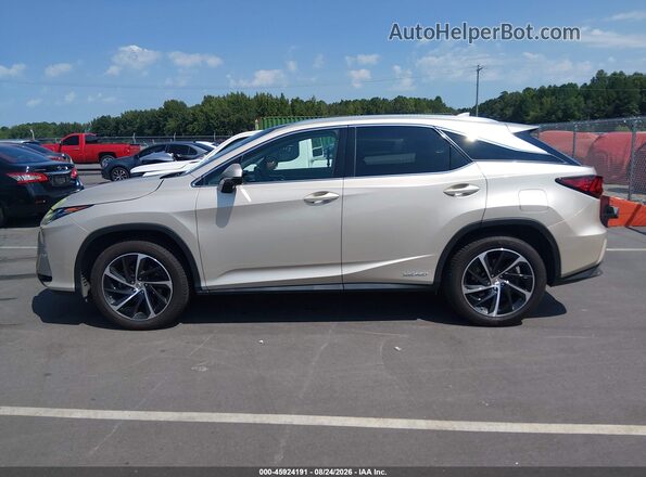 2T2BGMCA6HC014501 2017 LEXUS RX 450H Beige Widok wnętrza 360 stopni