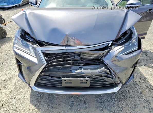 2T2BGMCA7GC002422 2016 LEXUS RX Gray Շարժիչի բաժամունքի տեսք