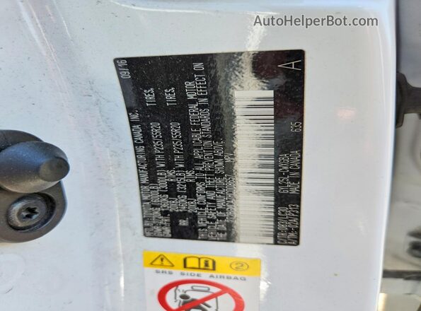 2T2BGMCA7HC008657 2017 LEXUS RX White Вид підкапотного простору