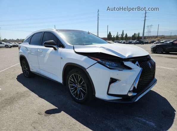 2T2BGMCA7HC008657 2017 LEXUS RX White Передня права чверть