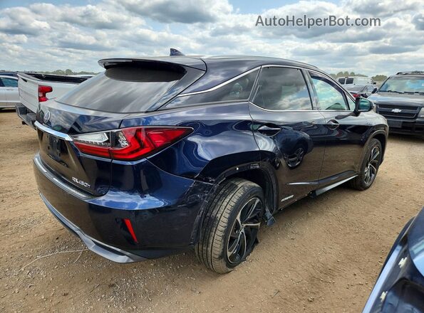 2T2BGMCA7JC025044 2018 LEXUS RX Blue უკანა მარჯვენა