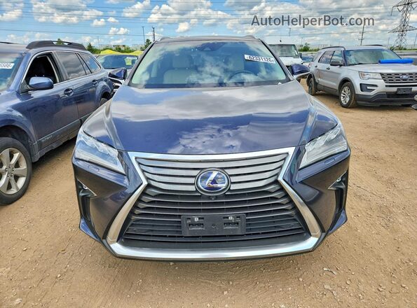 2T2BGMCA7JC025044 2018 LEXUS RX Blue წინა ხედი