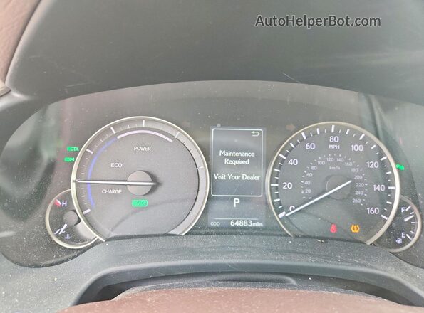 2T2BGMCA7JC025044 2018 LEXUS RX Blue ხელსაწყოთა პანელის ხედი