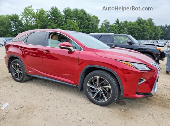 2T2BGMCA7KC030195 2019 LEXUS RX Red Delantero derecho