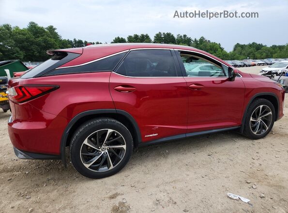 2T2BGMCA7KC030195 2019 LEXUS RX Red Trasero derecho