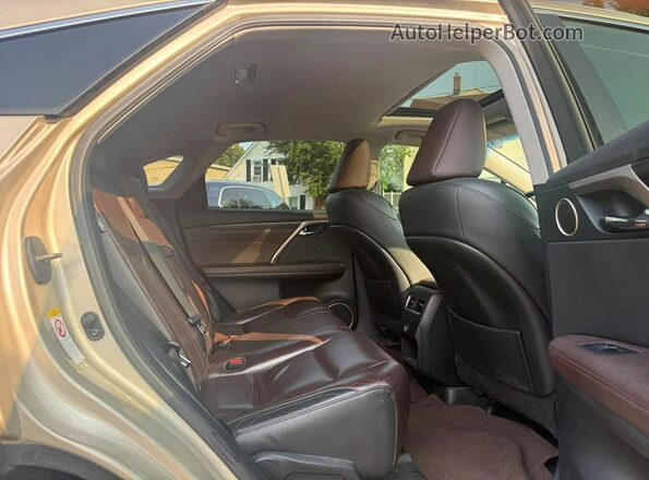 2T2BZMCA0GC011716 2016 LEXUS RX Желто-коричневый Вид панели приборов