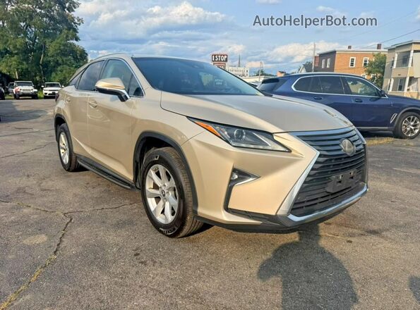 2T2BZMCA0GC011716 2016 LEXUS RX Желто-коричневый Передняя правая четверть