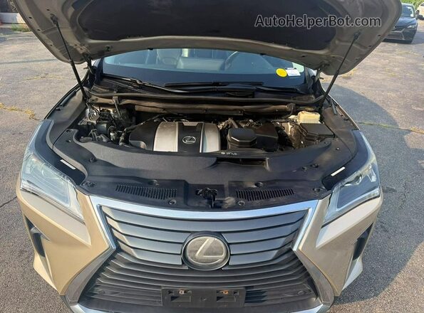 2T2BZMCA0GC011716 2016 LEXUS RX Желто-коричневый Вид щитка приборов