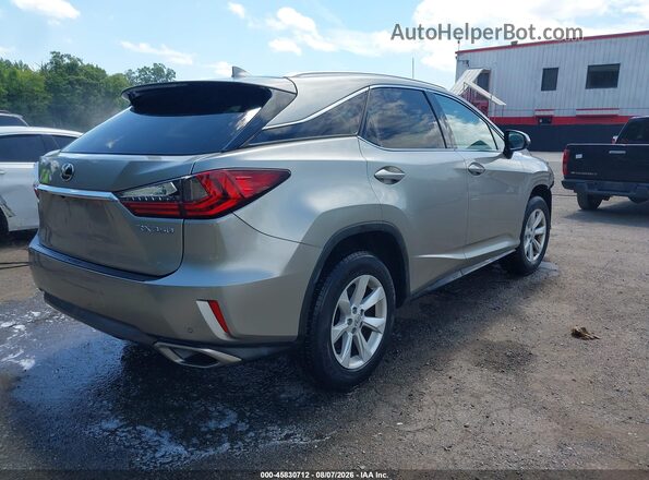 2T2BZMCA0HC058682 2017 LEXUS RX 350 Champagne Задня права чверть