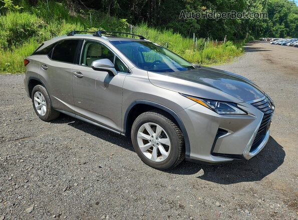 2T2BZMCA0HC095361 2017 LEXUS RX Silver Przód prawy