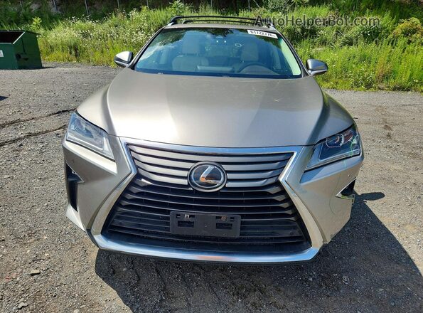 2T2BZMCA0HC095361 2017 LEXUS RX Silver Widok z przodu