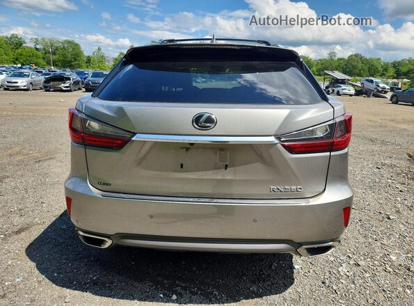 2T2BZMCA0HC095361 2017 LEXUS RX Silver Widok z tyłu