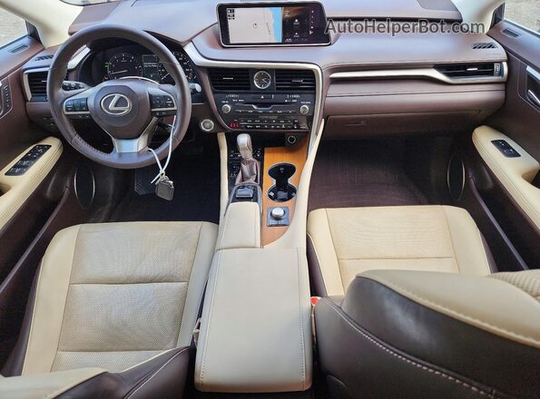 2T2BZMCA0HC095361 2017 LEXUS RX Silver Widok deski rozdzielczej