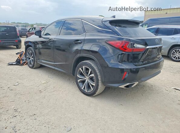 2T2BZMCA0HC097854 2017 LEXUS RX Black უკანა მარცხენა